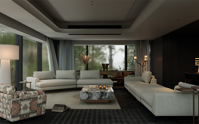SU、Rhino、3ds Max、Revit 建模制作生长动画教程 - 同步插件分组导出的实际应用 - D5渲染器